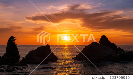 笹川流れ・夕景 133706010