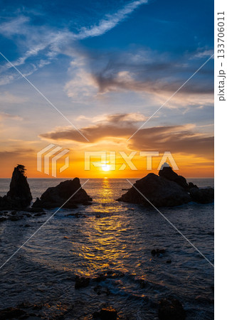 笹川流れ・夕景 133706011