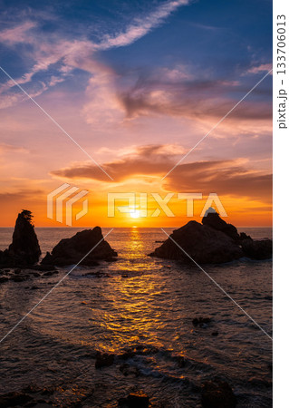 笹川流れ・夕景 133706013