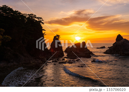 笹川流れ・夕景 笹川流れ・夕景 133706020