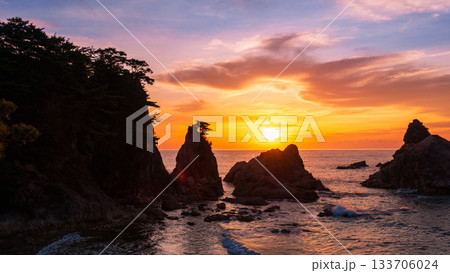 笹川流れ・夕景 笹川流れ・夕景 133706024