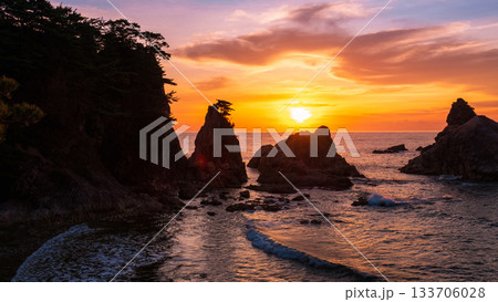 笹川流れ・夕景 笹川流れ・夕景 133706028