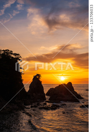 笹川流れ・夕景 133706033