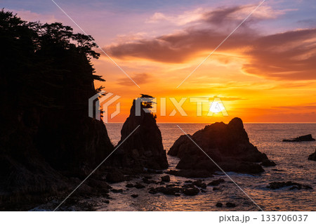 笹川流れ・夕景 133706037