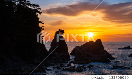 笹川流れ・夕景 笹川流れ・夕景 133706039