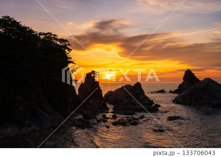 笹川流れ・夕景 133706043