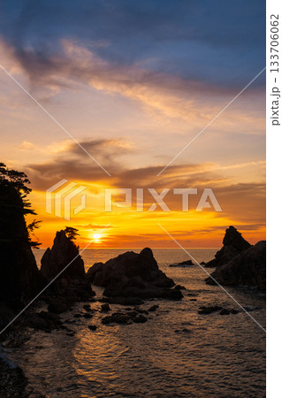 笹川流れ・夕景 133706062