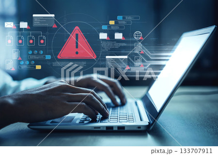 Cybersecurity threat alert and system intrusion detection Parse 133707911