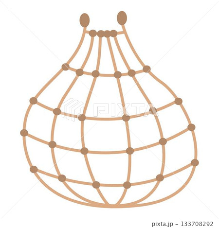 String bag with handles for shopping eco friendly reusable 133708292