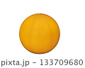 Yellow Glowing Sphere Resembling Full Moon 133709680