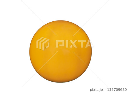Yellow Glowing Sphere Resembling Full Moon Yellow Glowing Sphere Resembling Full Moon 133709680