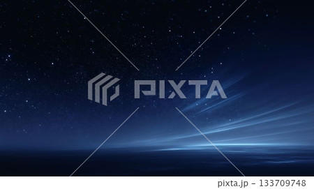 星降る空に舞う光粒の軌跡 133709748