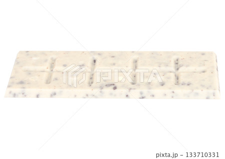 Chocolate broken milk flavor pink white on white background Chocolate broken milk flavor pink white on white background 133710331