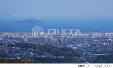 岩国城天守閣からの岩国基地方向1 133710452