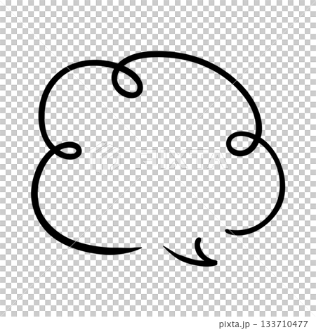 簡單的手寫語音氣泡 133710477