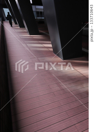 博多駅前のペデストリアンデッキを歩く 133710643