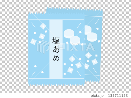 鹹糖簡圖，2包 133711138