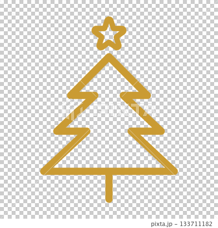 金色杉樹圖標,聖誕節插畫,簡約時尚的線條藝術,金色 金色杉樹圖標,聖誕節插畫,簡約時尚的線條藝術,金色 133711182