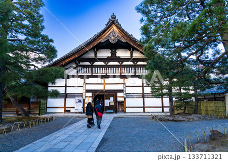 冬の建仁寺 本坊 京都府京都市東山区 冬の建仁寺 本坊 京都府京都市東山区 133711321