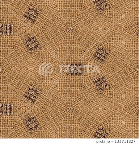 Rustic Jute Fabric Pattern with Woven Burlap Texture craft background. Natural Jute Sack. Organic Burlap Texture for any fashion Design Use Rustic Jute Fabric Pattern with Woven Burlap Texture craft background. Natural Jute Sack. Organic Burlap Texture for any fashion Design Use 133711827