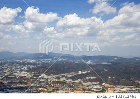 Dalat seen from the top of Langbiang Mountain 133712463