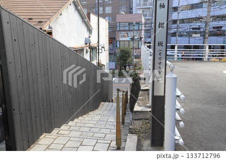 袖摺坂（そですりざか）　東京都新宿区　 133712796