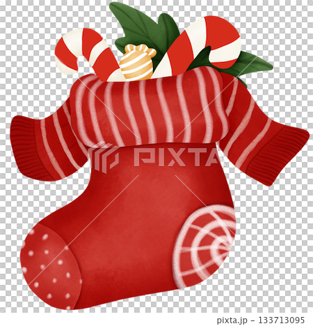 Red sock Christmas Red sock Christmas 133713095