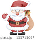 Santa in  Christmas  133713097