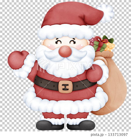 Santa in Christmas Santa in Christmas 133713097