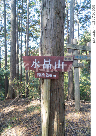 水晶山の山頂（奥武蔵） 133716659