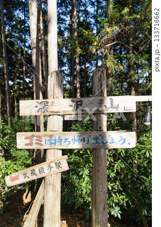 深沢山の山頂(奥武蔵) 深沢山の山頂(奥武蔵) 133716662