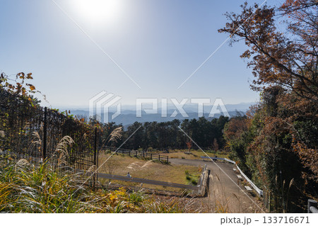 高指山の山頂から見た景色（奥武蔵） 133716671