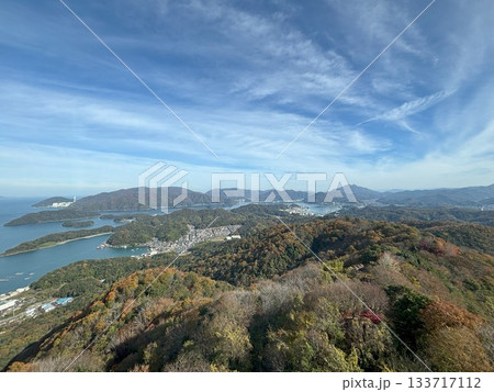 五老岳公園からの舞鶴港 133717112