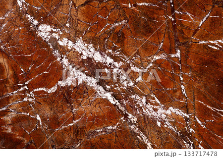 White Fire Gold - marble background, stylish texture in brown tone as part of your strict design look. 133717478