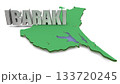 茨城県マップとテキスト素材 133720245