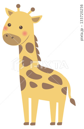 動物_キリン 133720256