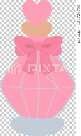 Coquette Valentine sweet pastel illustration for love projects 133720759