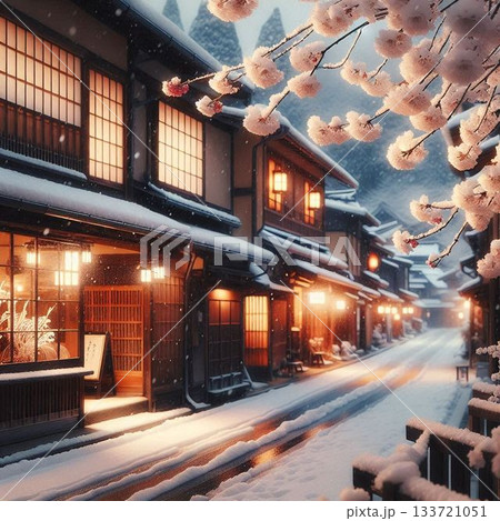 雪の夜 雪の夜 133721051