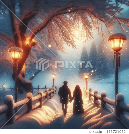 雪の夜 雪の夜 133721052