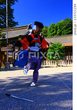 岩手県民俗芸能公演　鬼剣舞 133721284