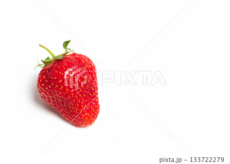 Fresh and Juicy Strawberry on a Clean White Background Fresh and Juicy Strawberry on a Clean White Background 133722279