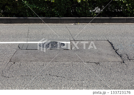 道路補修跡 133723176