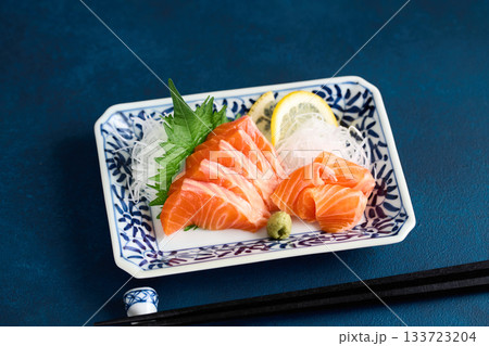 トラウトサーモンの刺身 トラウトサーモンの刺身 133723204