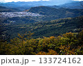 埼玉県日高市・日和田山からの展望。奥武蔵の山々と街並み 133724162