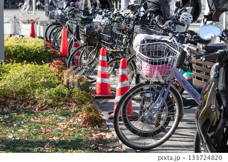 放置自転車 放置自転車 133724820