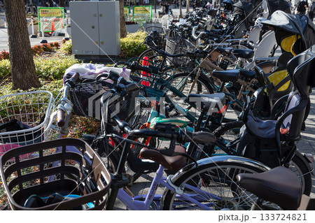 放置自転車 放置自転車 133724821