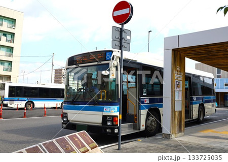 【宮崎県】JR日豊本線「延岡駅」高千穂行きのバス乗り場 133725035