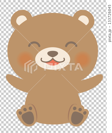 動物_熊(熊)舉起雙手 動物_熊(熊)舉起雙手 133726845