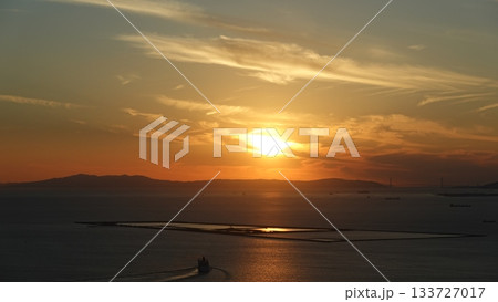 美しい夕焼け 133727017