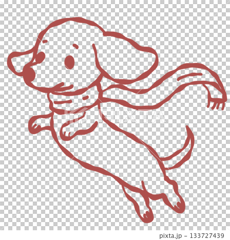flying dachshund with scarf blowing in winter wind cute christmas dog line art fun whimsical holiday illustration festive clipart flying dachshund with scarf blowing in winter wind cute christmas dog line art fun whimsical holiday illustration festive clipart 133727439
